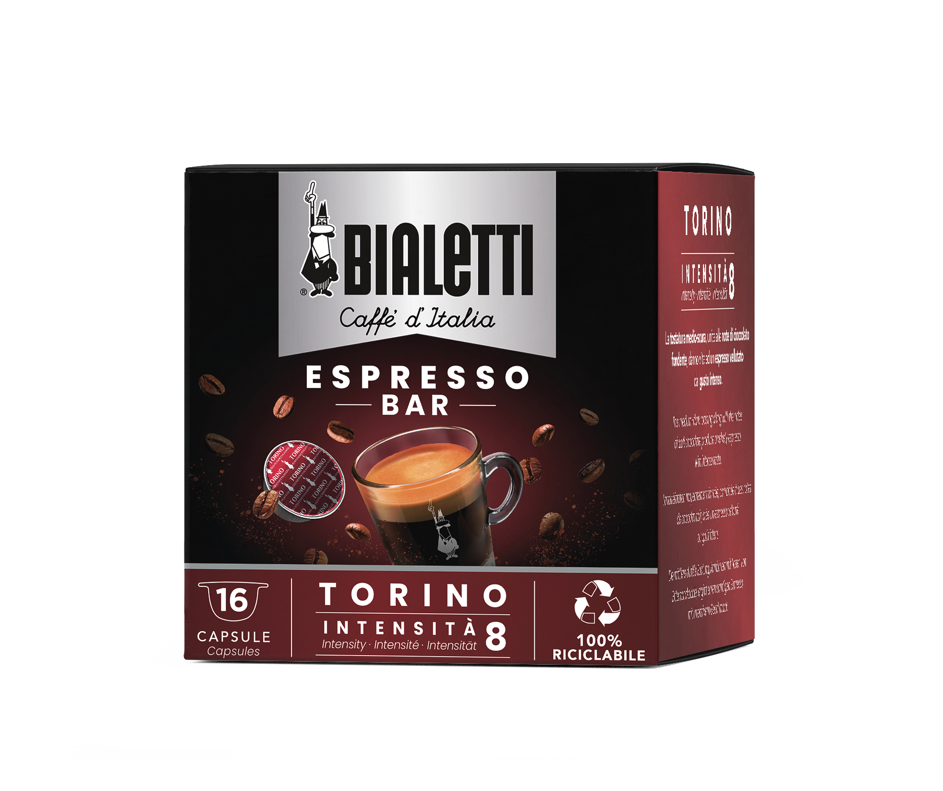 Kit 128 Capsule Bialetti Torino